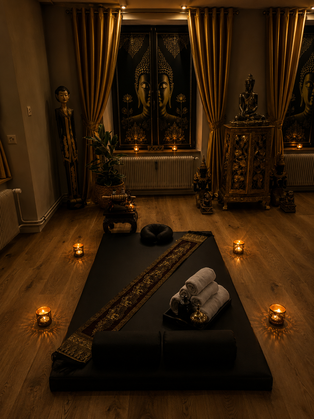 Massage Raum mit Buddha